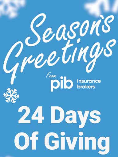 PIB Insurance Brokers celebrates the festive season with 24 Days of Giving